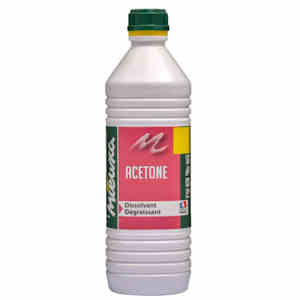bouteille acétone 1 litre