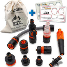 kit embouts universels pour remplissage eau camping car fourgon et van aménagé