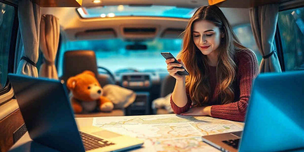 les meilleures application mobiles pour voyager et se déplacer en véhicule aménagés