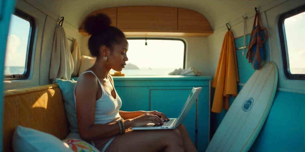 gagner de l'argent sur la route quand on est nomade
