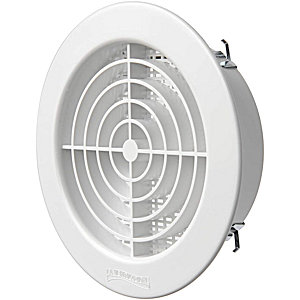 grille d'aération ronde encastrable
